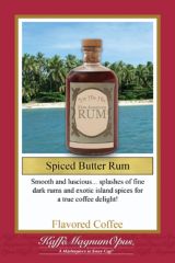 Spiced Butter Rum SWP Decaf Flavored Coffee